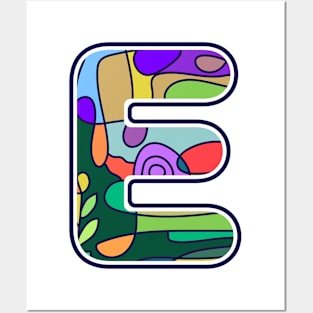 Alphabet E Posters and Art